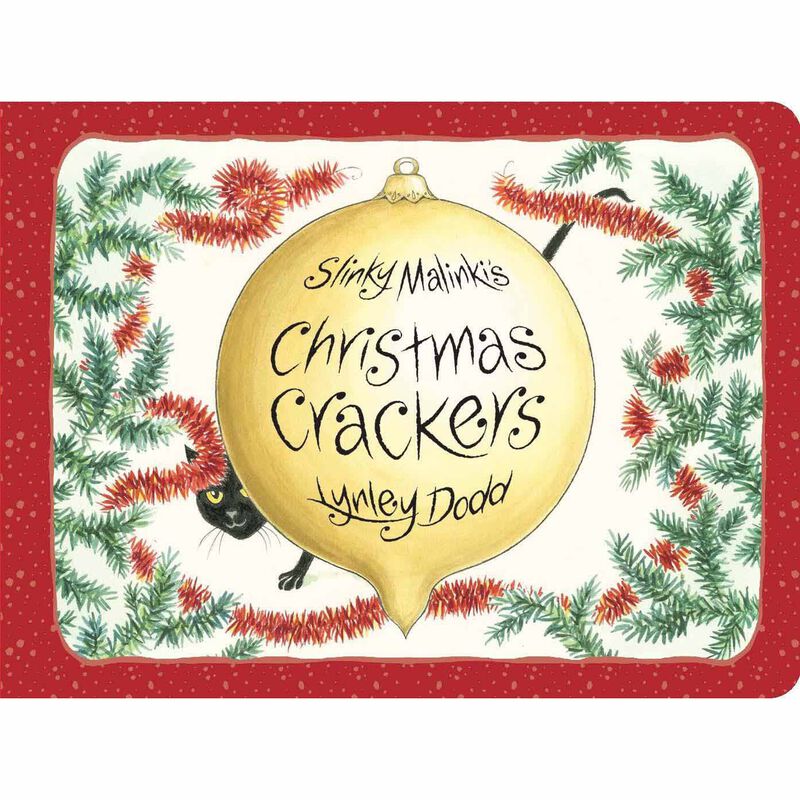 Slinky Malinki's Christmas Crackers Board Book image number 0