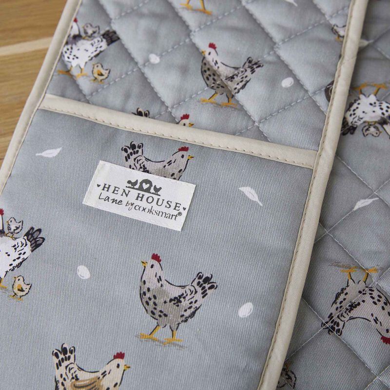 Cooksmart Hen House Lane Double Oven Glove image number 1