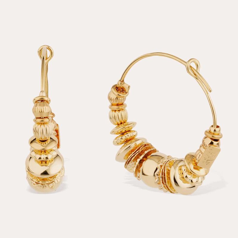 Gas Bijoux Aloha Hoop Earrings Mini image number 2