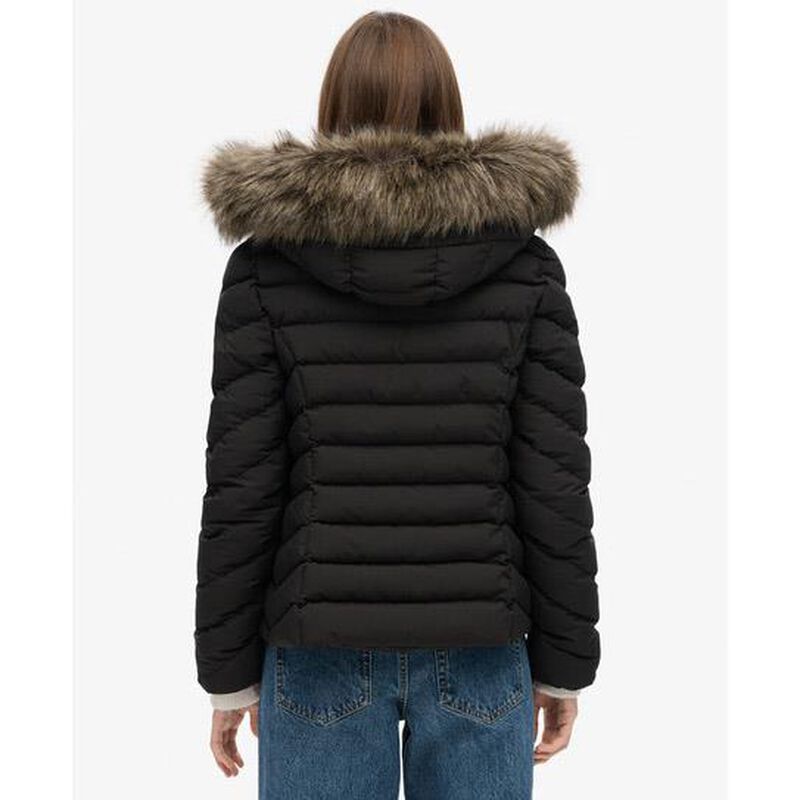 Superdry Fuji Faux Fur Hood Padded Jkt image number 1