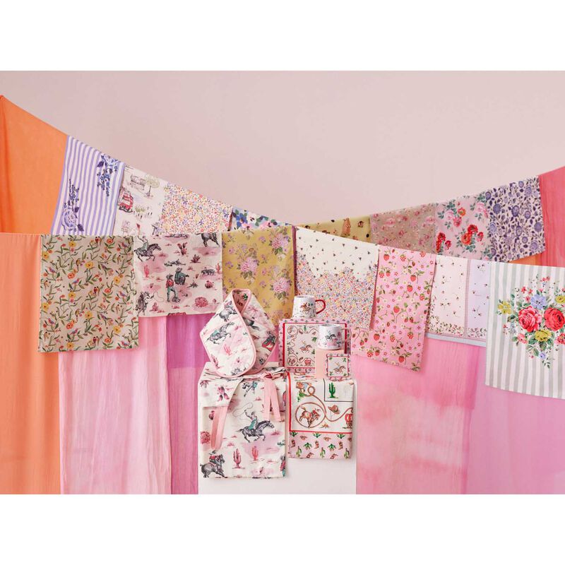 Cath Kidston Cowgirl Rodeo 2Pk Tea Towels image number 1