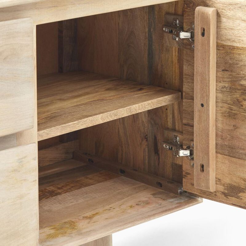 West Elm Anton Solid Wood Buffet Mango Wood 160cm image number 2