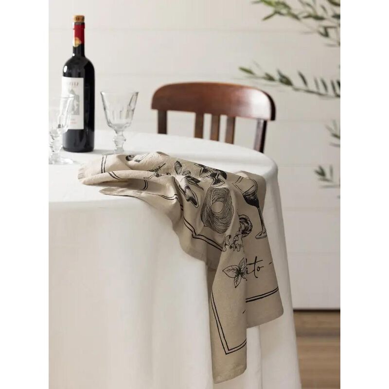 Wallace Cotton Al Dente Linen Tea Towel image number 2