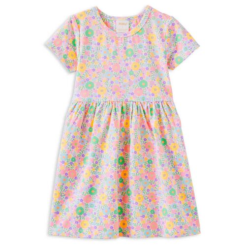 Milky Pastel Garden Dress 2-7Y