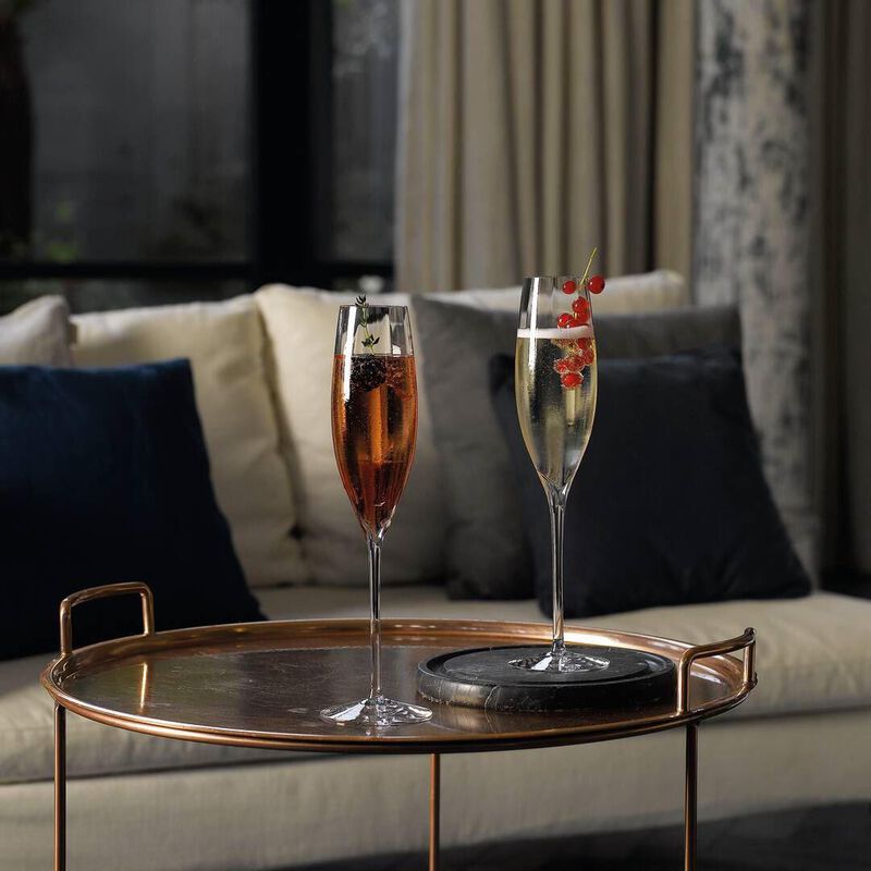 Waterford Elegance Optic Classic Champagne Flute, Pair 240ml image number 1