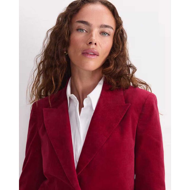Sportscraft Thea Velvet Blazer image number 6