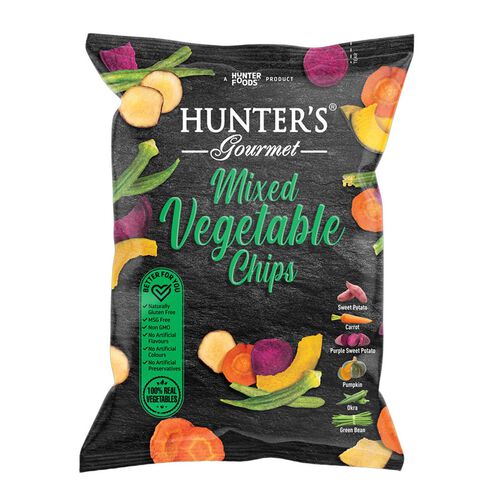 Hunter's Gourmet Mixed Vegetable Chips 75g