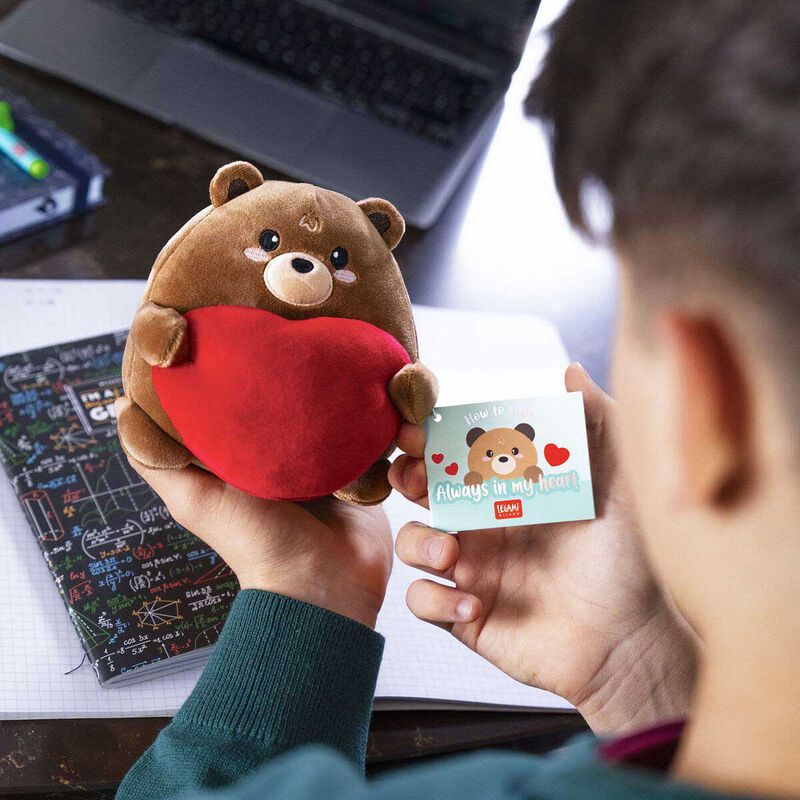 Legami Super Cute! Teddy Bear Plush image number 2