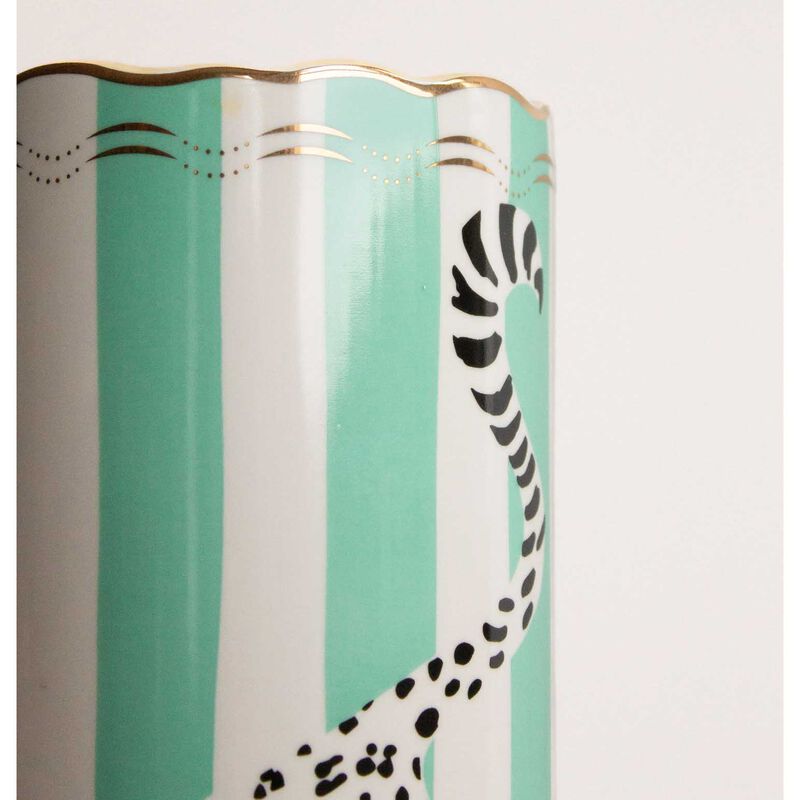 Yvonne Ellen Tall Vase Leopard image number 2