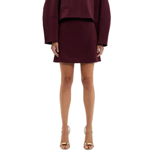 Rebecca Vallance Merlot Skirt