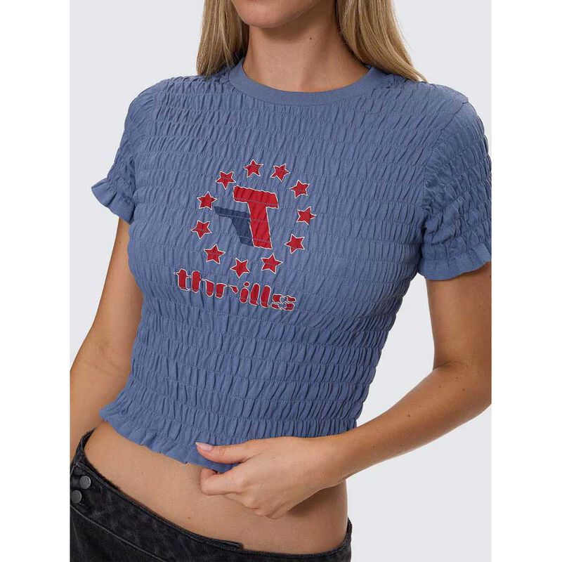 Thrills Against All Odds Shirred Tee image number 2