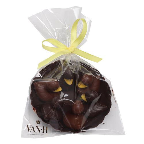 Van Heiningen Easter Chocolate Dessert Cup With 6 Decorated Chocolate Ducks