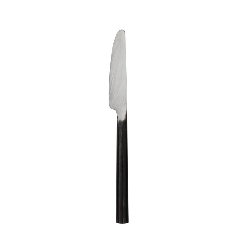 French Country Black Handle Dessert Knife image number 0