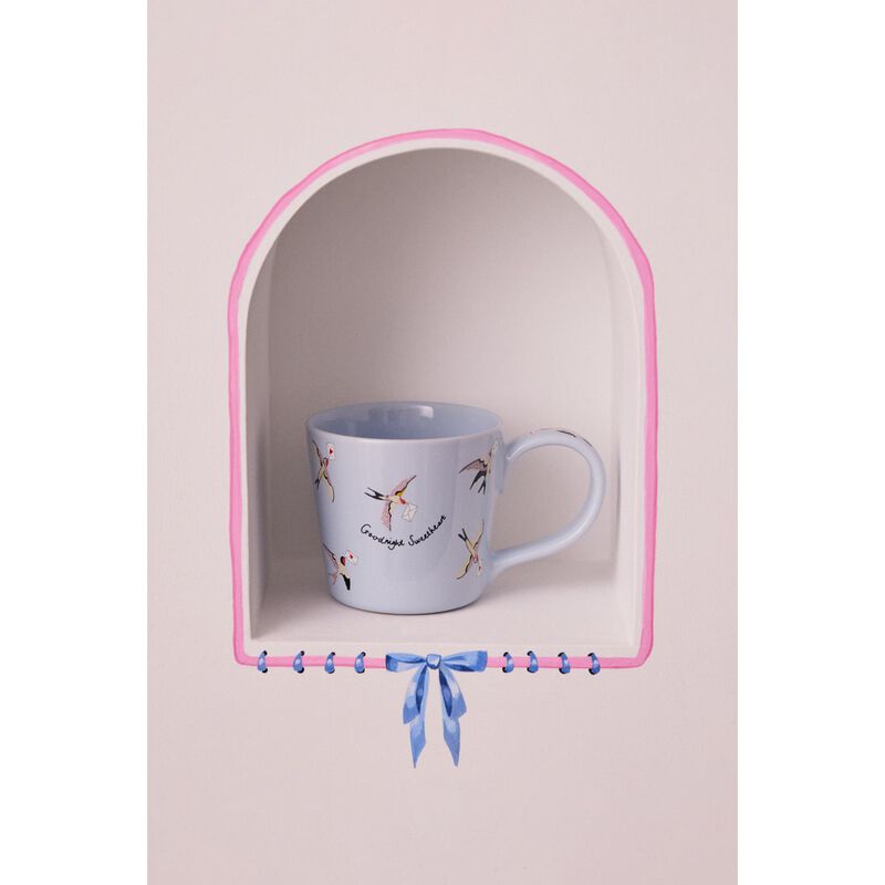 Cath Kidston Love Birds Blue Dolly Mug image number 2