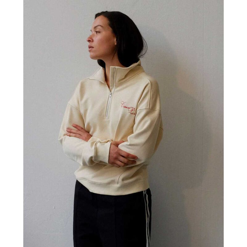 COMMONPLACE ESSENTIALS C.Place 1/4 Zip Sweatshirt image number 3