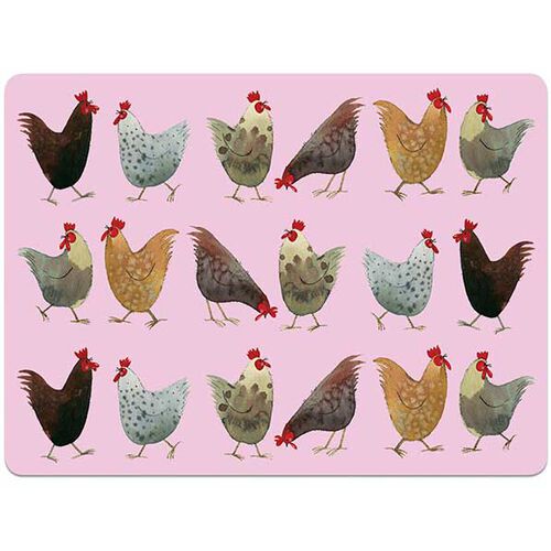 Alex Clark Chickens Placemat