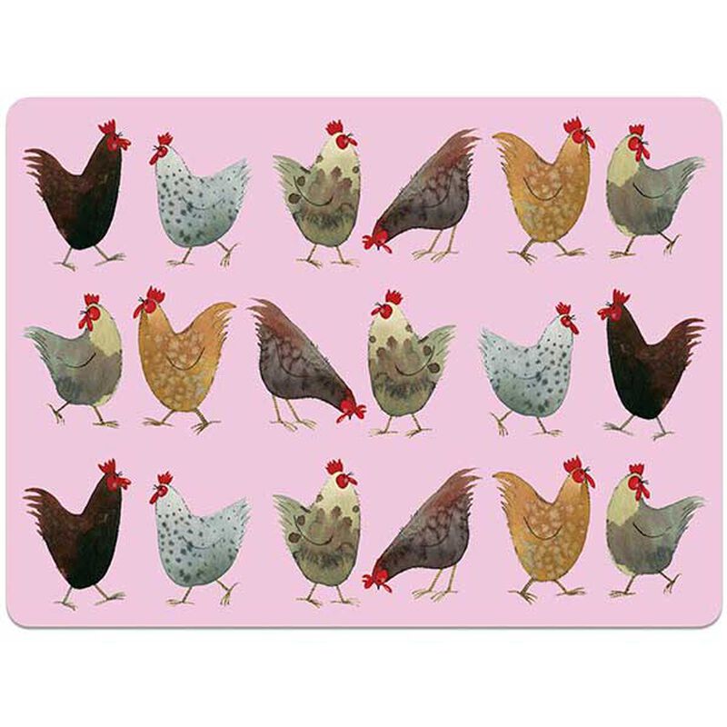 Alex Clark Chickens Placemat image number 0