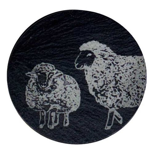 Selbrae House Slate Magnet - Sheep