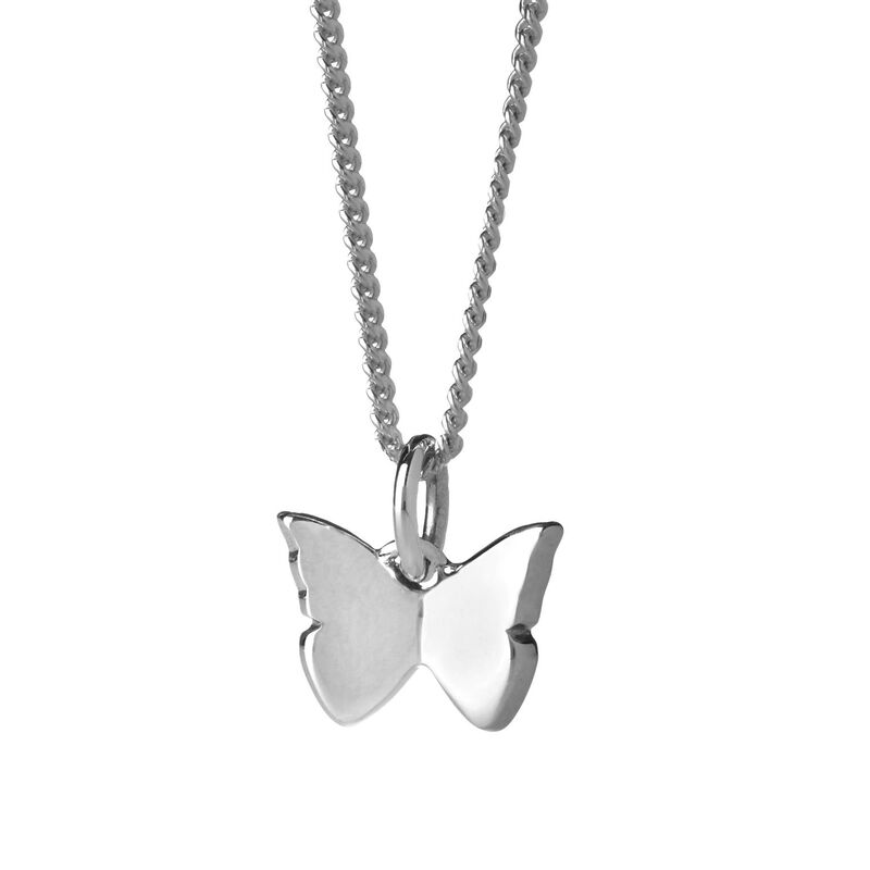Karen Walker Mini Butterfly Necklace image number 0