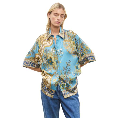 ALÉMAIS Cassie Silk Shirt