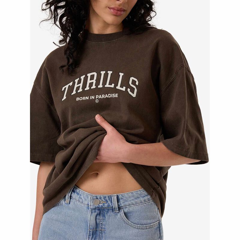 Thrills Home Advantage Oversized Tee image number 2