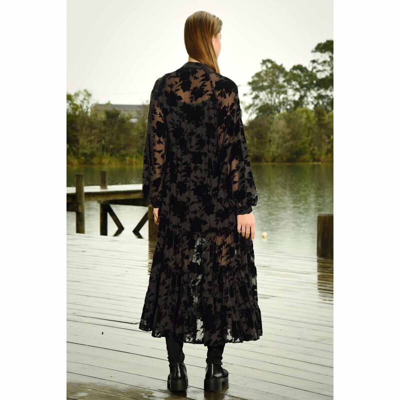 Curate Never Say Tie Dress image number 3