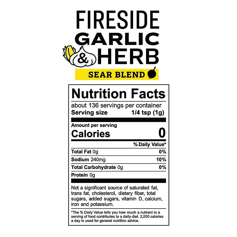 Lodge Sear Blend Fireside Garlic Herb 136g image number 3
