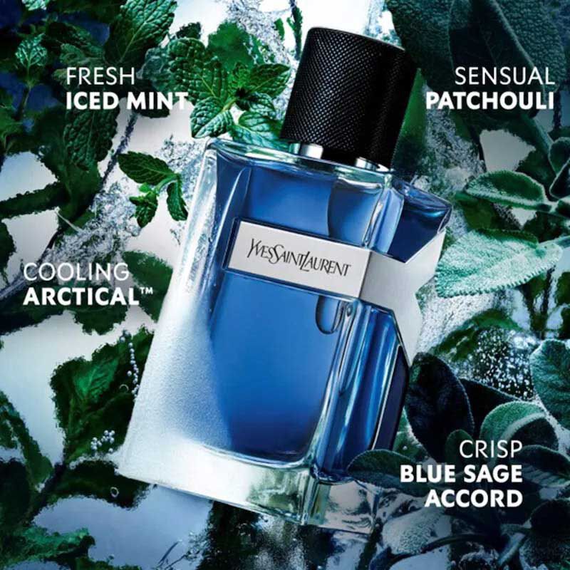 Yves Saint Laurent Y Iced Cologne EDT 60ml image number 1