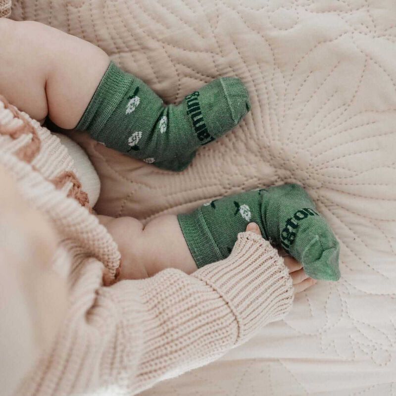 Lamington Socks Merino Wool Crew Socks Nb-2Y image number 1
