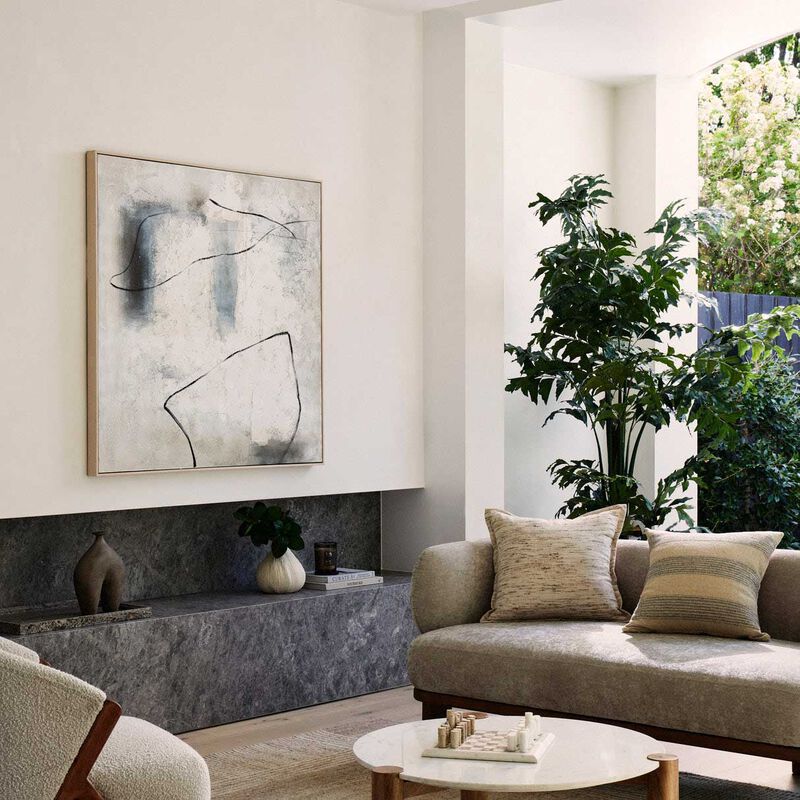 Grand Designs Lennox Arm Chair - Bisque image number 1