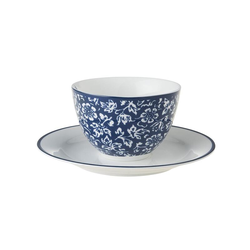 Laura Ashley Cappuccino Cup & Saucer Sweet Allysum image number 2