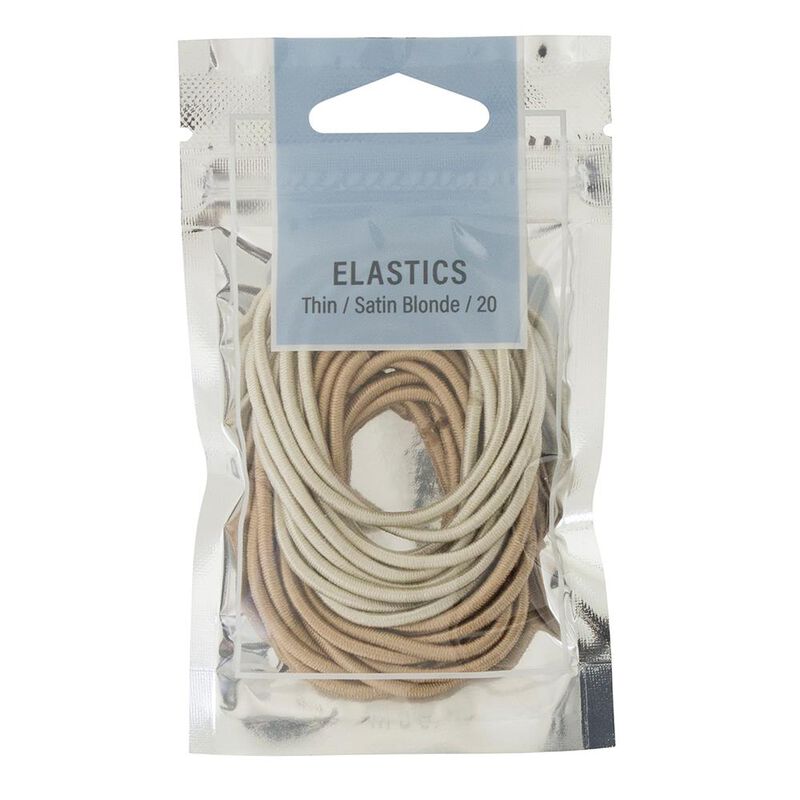 Mae Elastics Thin Satin Blonde (20) image number 0