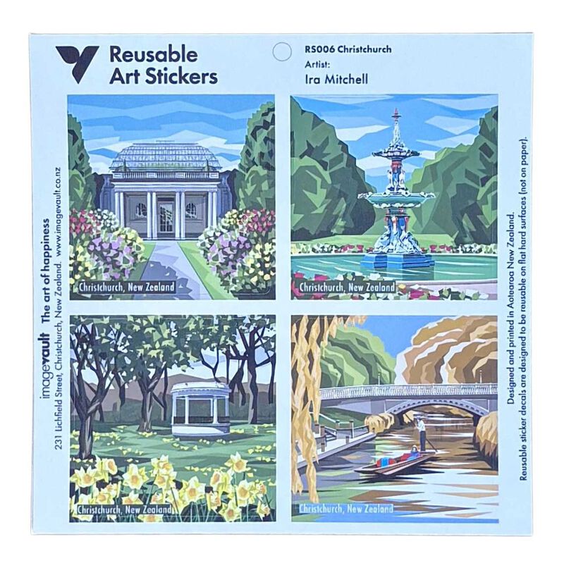Ira Mitchell Christchurch Art Stickers image number 0