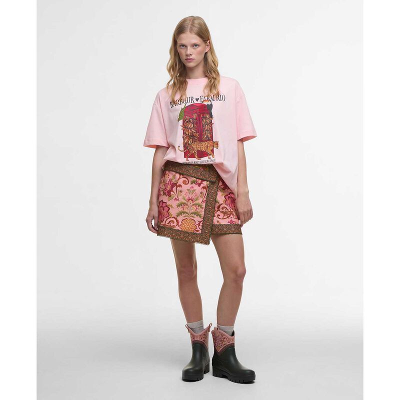Barbour X FARM Rio Maria Clara T-Shirt image number 3