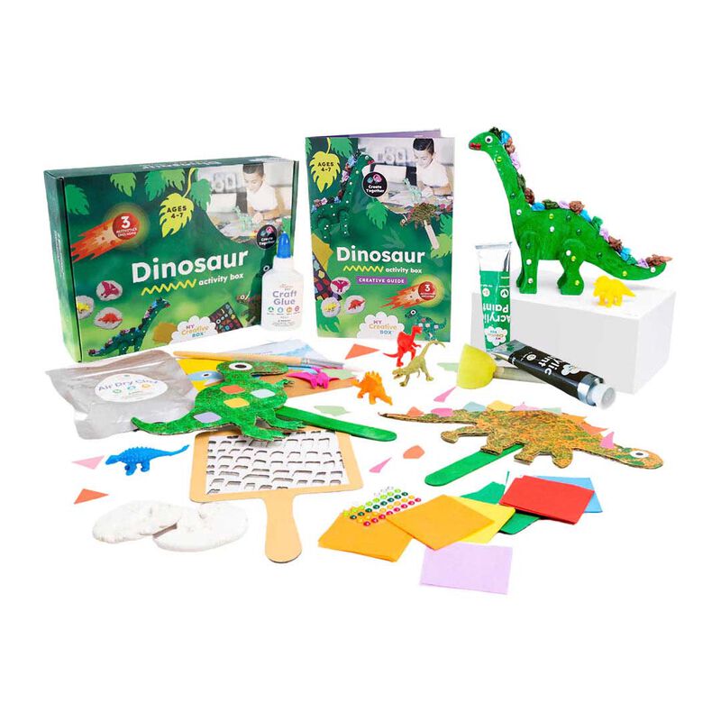 My Creative Box Dinosaur Craft Activity Kit image number 2
