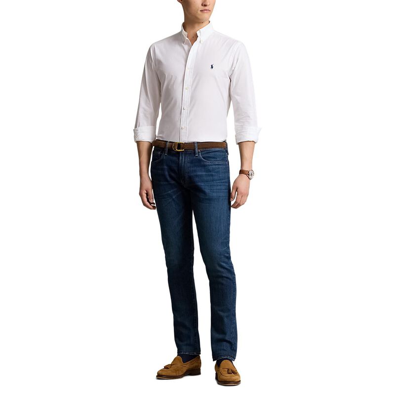 Polo Ralph Lauren Custom Fit Stretch Poplin Shirt image number 3
