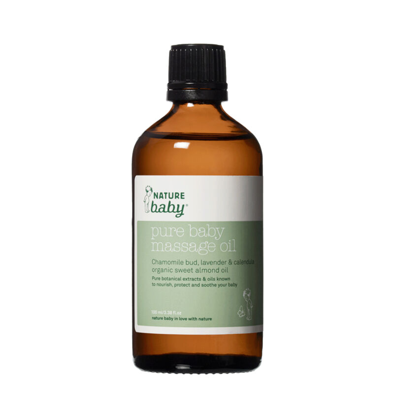 Nature Baby Pure Baby Massage Oil 100ml image number 0