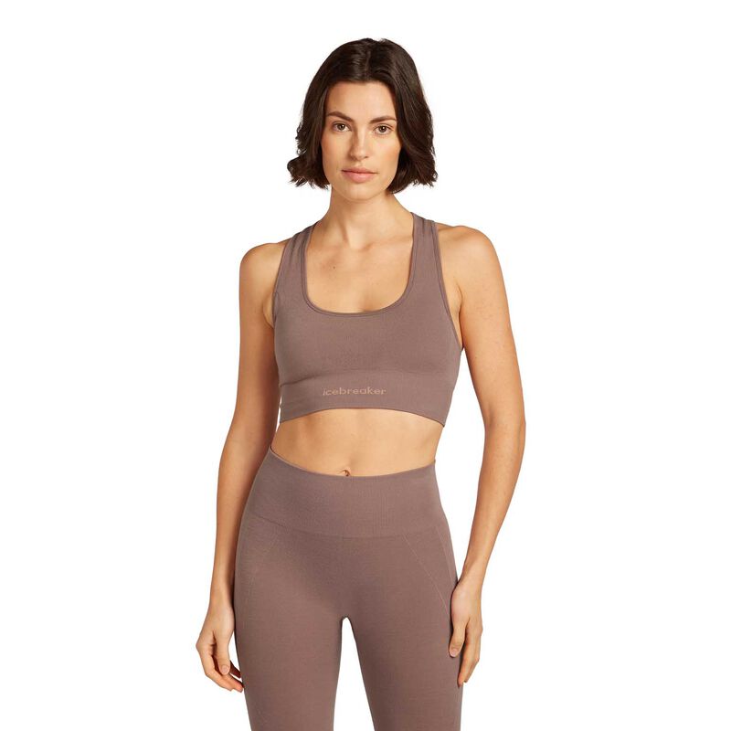 Icebreaker Womens Merino Seamless Active Bra image number 8