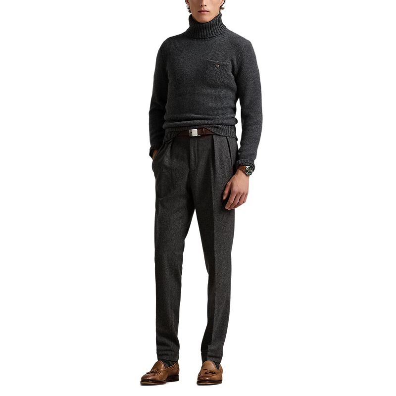 Polo Ralph Lauren Wool-Cashmere Pocket Turtleneck Sweater image number 3