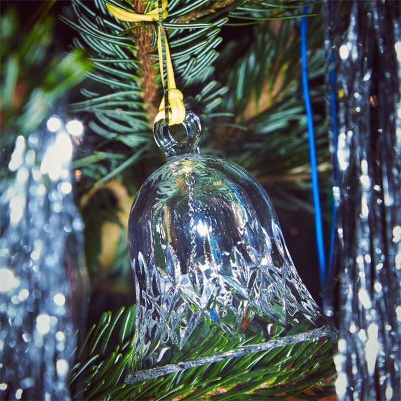 Waterford Crystal Ornament Lismore Bell image number 2