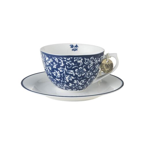 Laura Ashley Cappuccino Cup & Saucer Sweet Allysum