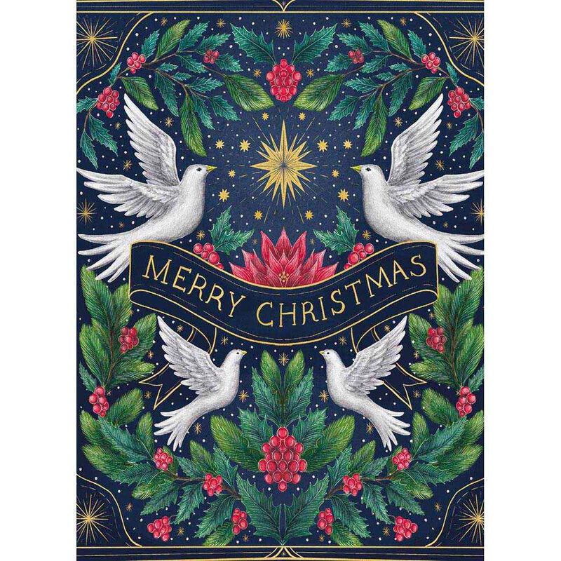 Museums & Galleries Christmas Doves Boxed Cards 16Pk image number 2