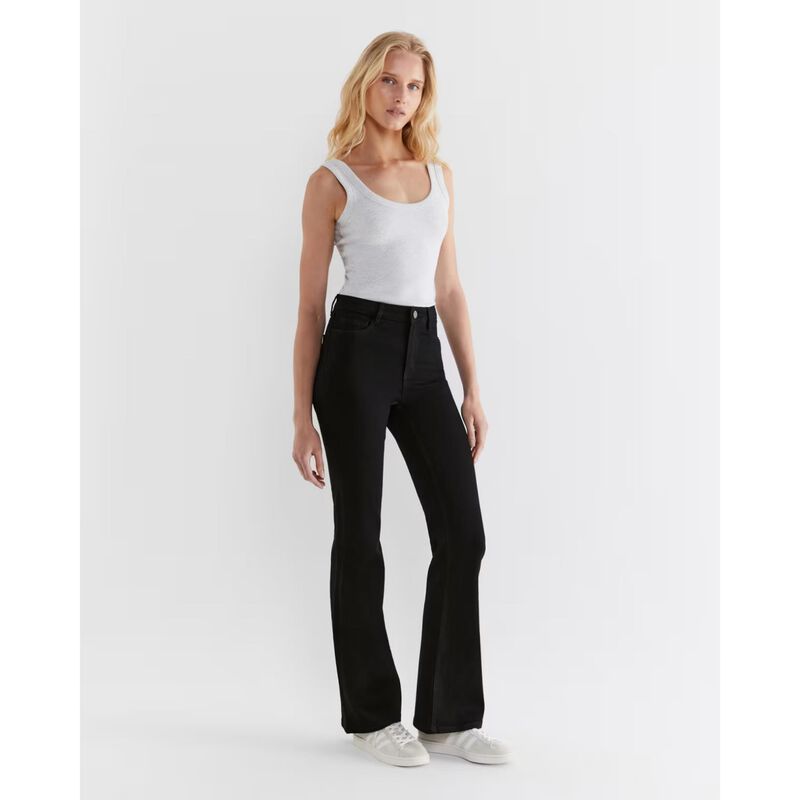 JAG Bianca Mid Rise Bootleg Jean image number 3