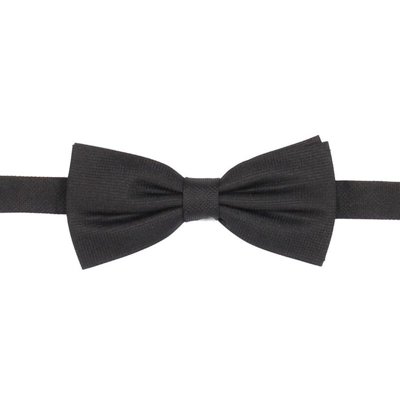 Rembrandt Black Silk Bow Tie image number 0