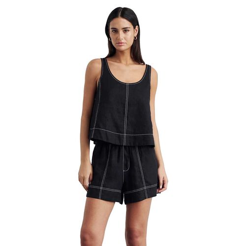 JAG Sabine Linen Scoop Cami