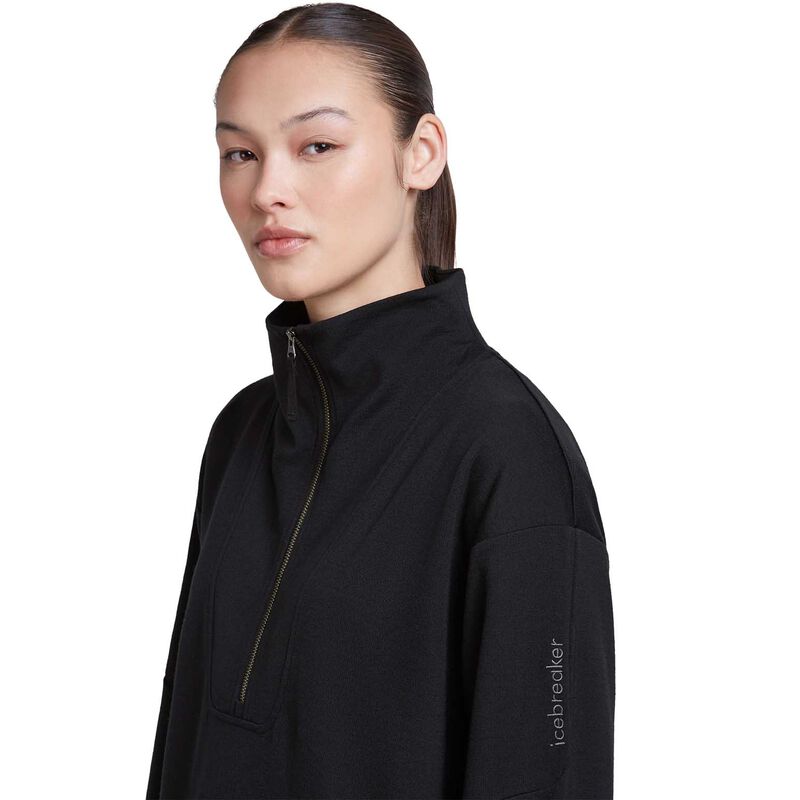 Icebreaker W Merino 150 Drift Relaxed LS Half Zip image number 2