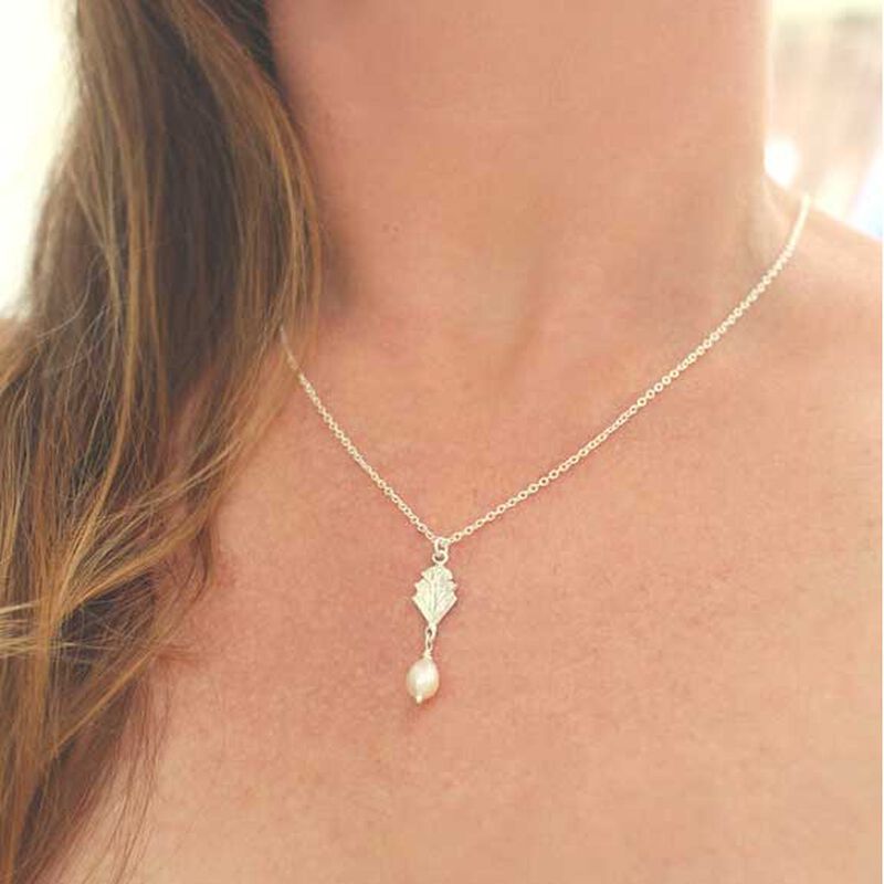 Lilygriffin Jewellery Sea Plume Necklace 45cm image number 2