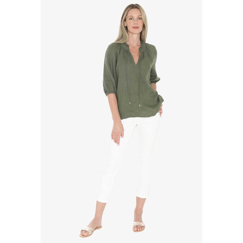 Jump Ruffle Neck Top image number 3