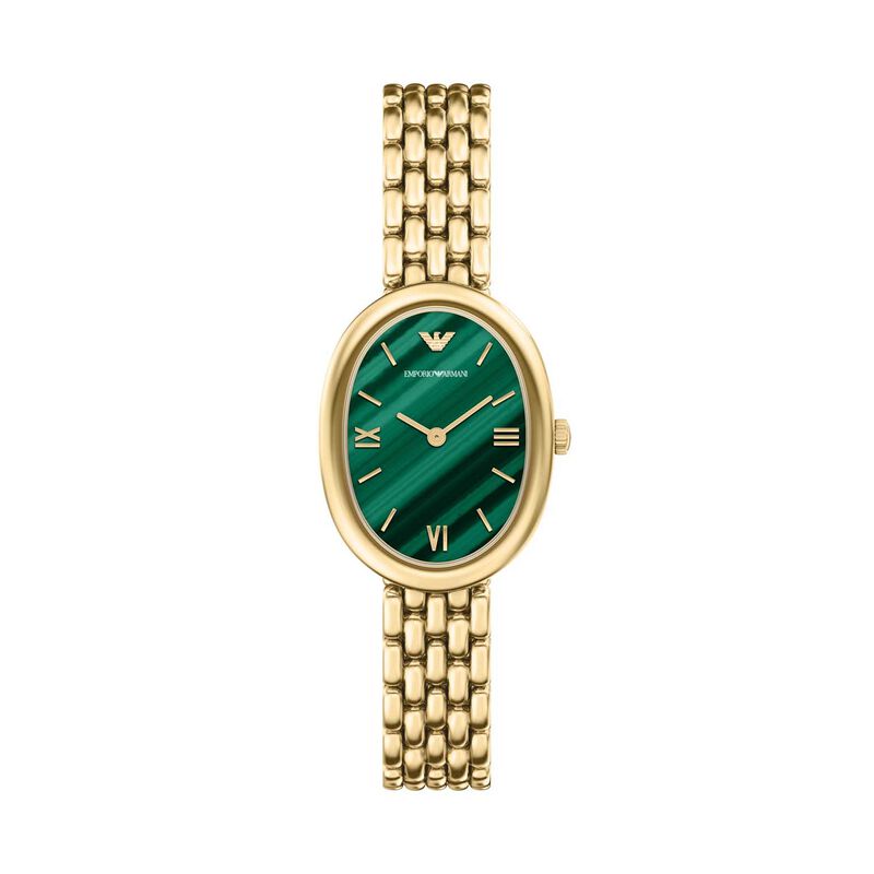 Emporio Armani Sinfonia Two-Hand Gold-Tone Stainless Steel Watch image number 0
