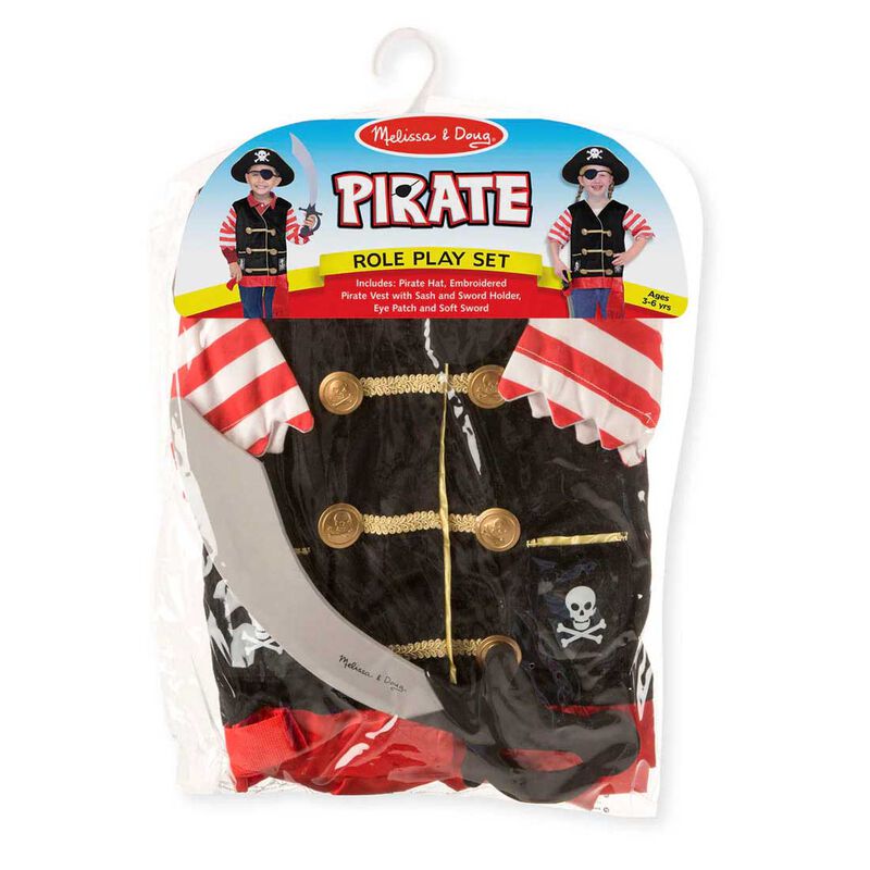 Melissa & Doug Pirate Role Play Costume Set image number 3